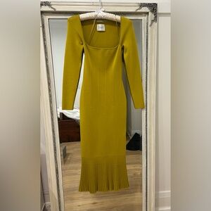 Galvan Atalanta Midi Dress Size Small